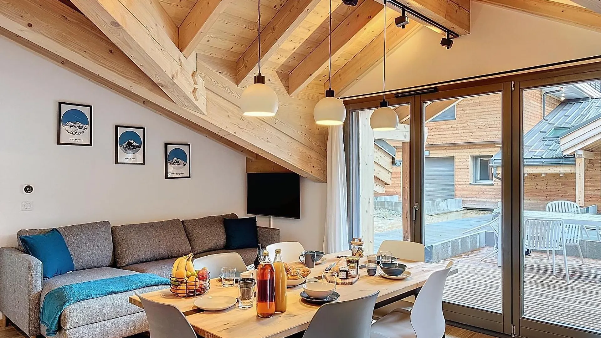 Les 3 Mousquetons-Appartement-6-8 Pers-Proche Centre Les Gets 0*,  France