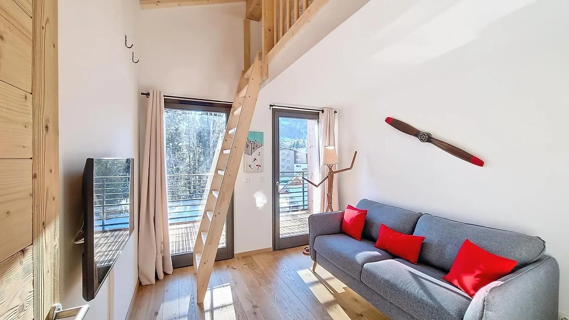Les 3 Mousquetons-Appartement-6-8 Pers-Proche Centre Les Gets Apartment